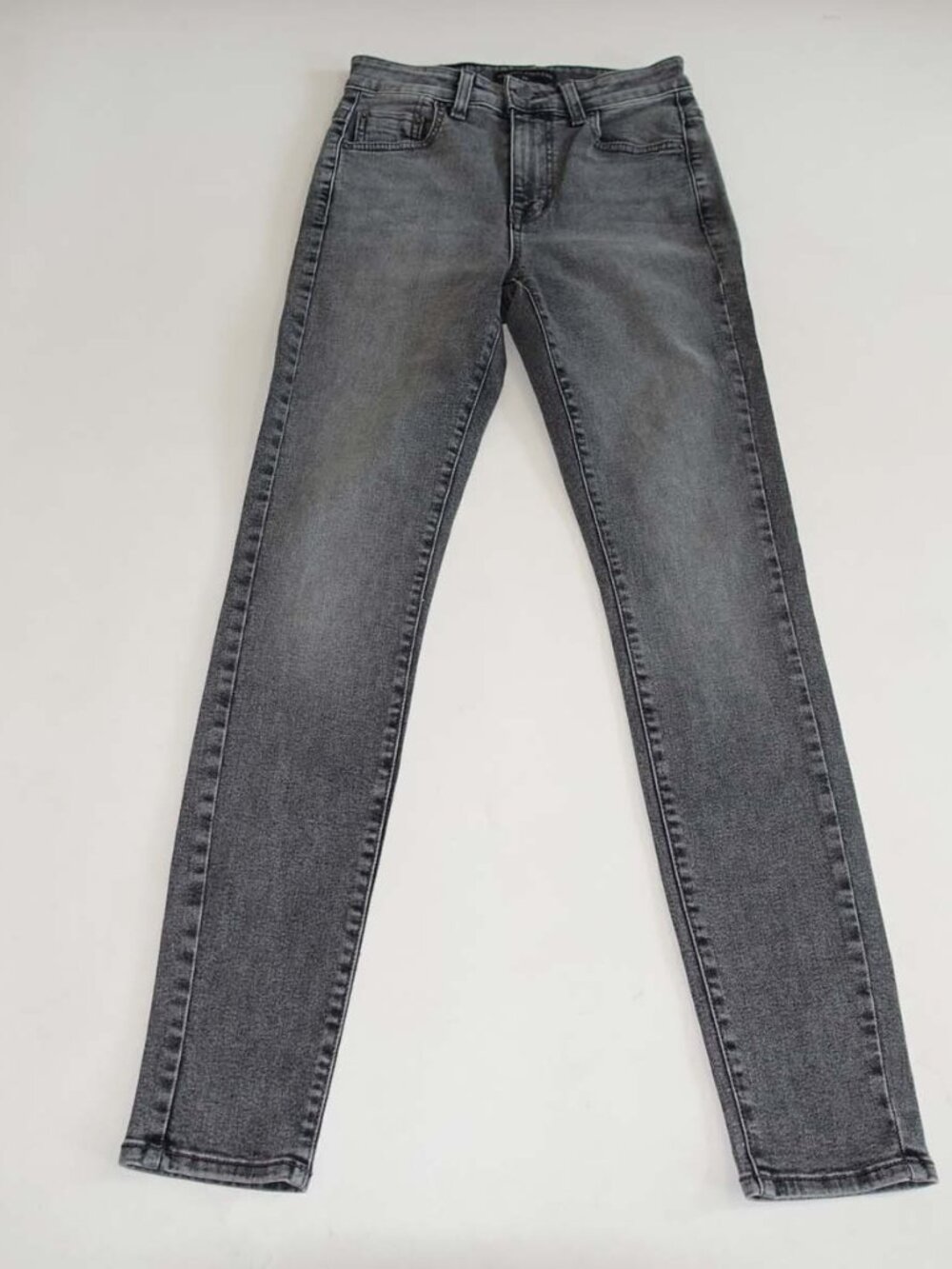 Modern American Women's Soho High Ankle Jeans Size 24 NWT Gray Stretch Denim